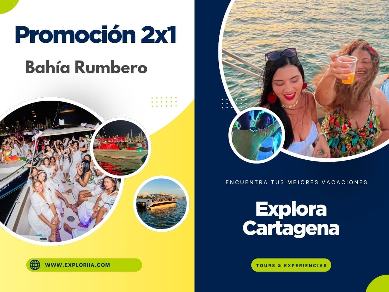 Promoción 2×1 Bahía Rumbero