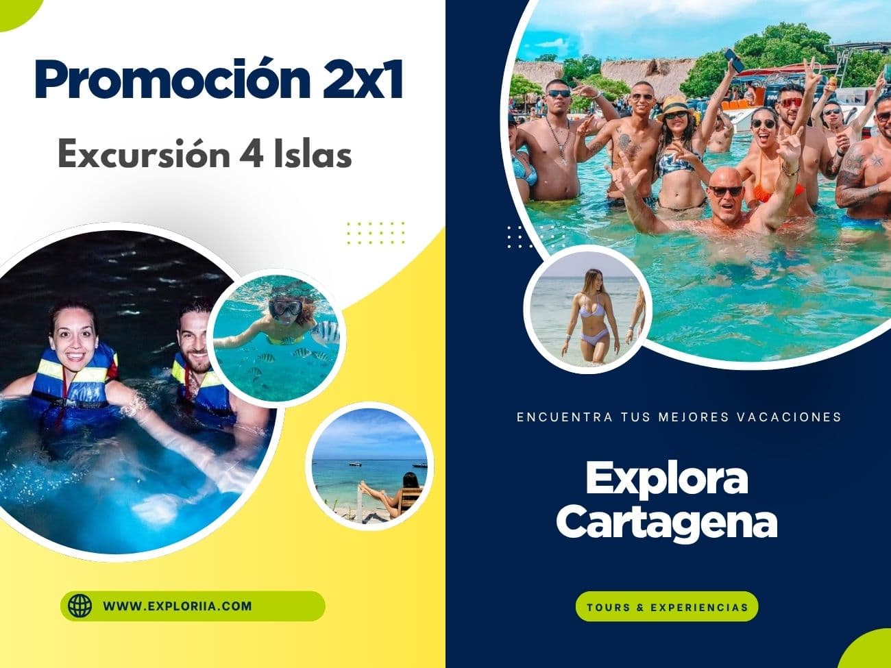 Promoción 2×1 Excursión 4 Islas