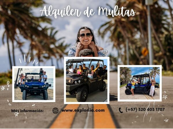 Alquiler de Mulitas en San Andrés Islas