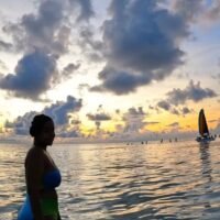 Amanecer en Pontón San Andrés – Acuario y Haynes Cay