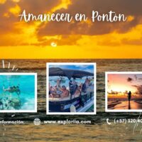 Amanecer en Pontón San Andrés – Acuario y Haynes Cay
