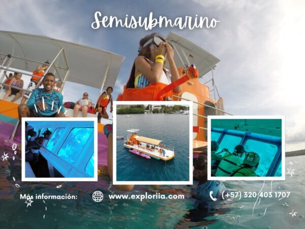 Semisubmarino en San Andrés Islas