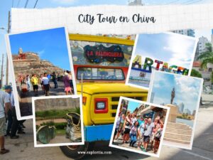 City Tour en Chiva con entrada al Castillo San Felipe en Cartagena