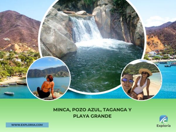 Tour a Minca, Pozo Azul, Taganga y Playa Grande en Santa Marta