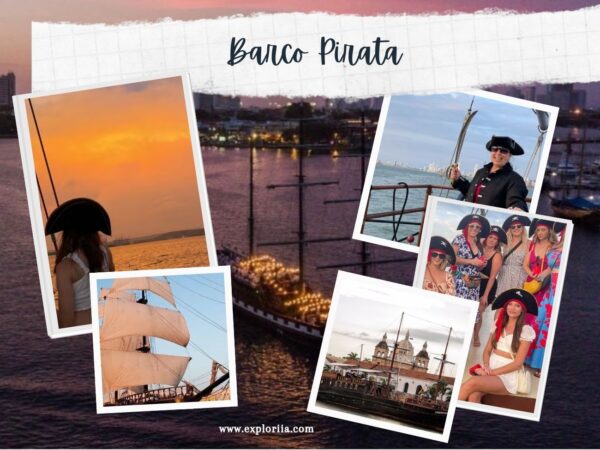 Barco Pirata en Cartagena
