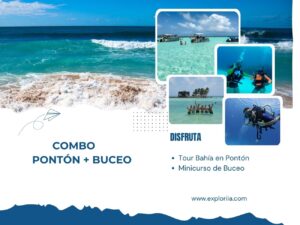 Combo Tour Bahía en Pontón + Buceo en San Andrés