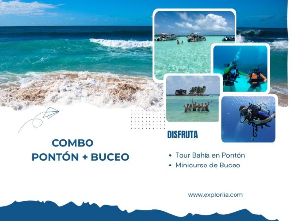 Combo Tour Bahía en Pontón + Buceo en San Andrés