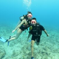 Combo Tour Bahía en Pontón + Buceo + Vuelta a la Isla en Chiva San Andrés