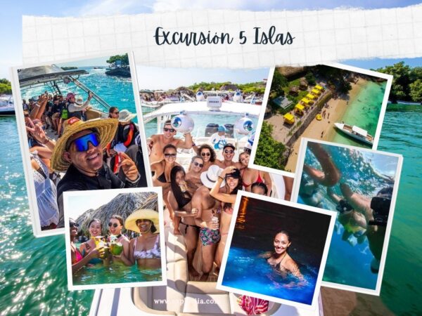 Excursión 5 Islas VIP en Cartagena