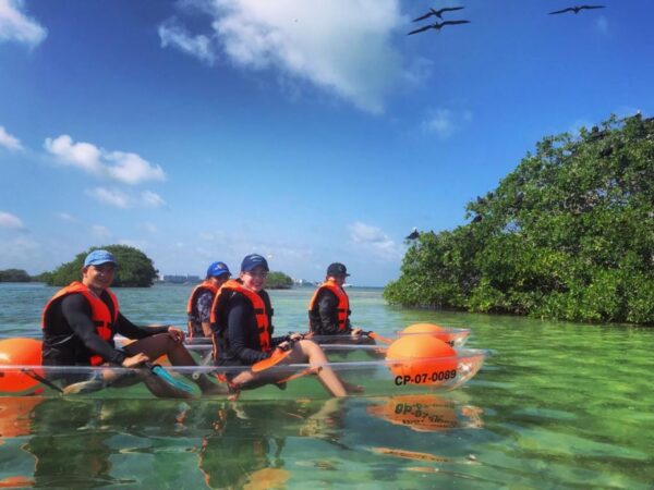 Tour en Kayak Transparente San Andrés