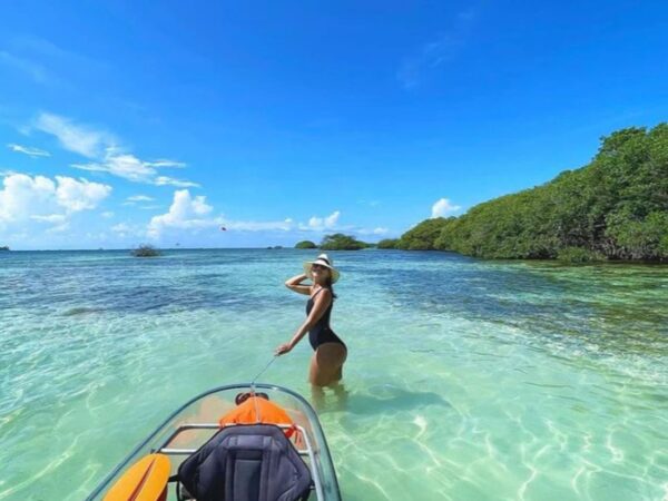 Tour en Kayak Transparente San Andrés