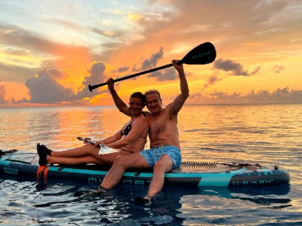 Tour Paddle Board Nocturno en San Andrés