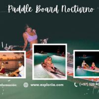 Tour Paddle Board Nocturno en San Andrés