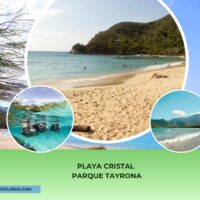 Playa Cristal Parque Tayrona en Santa Marta