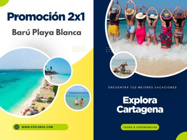 Promoción 2x1 Barú Playa Blanca
