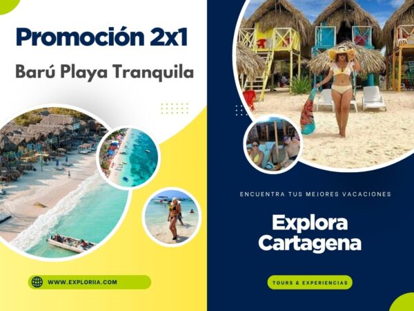 Promoción 2x1 Barú Playa Tranquila