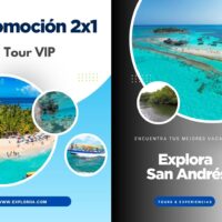 Promoción 2x1 Tour VIP – Johnny Cay, Acuario y Manglares en San Andrés