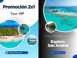 Promoción 2x1 Tour VIP – Johnny Cay, Acuario y Manglares en San Andrés