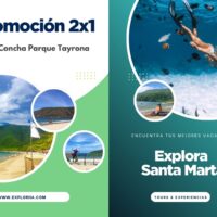 Promoción 2x1 Bahía Concha Parque Tayrona en Santa Marta