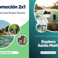 Promoción 2 x1 Cabo San Juan Parque Tayrona en Santa Marta
