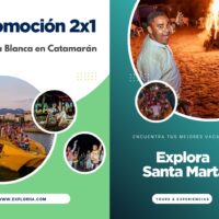 Promoción 2x1 Fiesta Blanca en Catamarán en Santa Marta