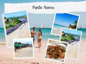 Punta Arena Pasadía en Cartagena