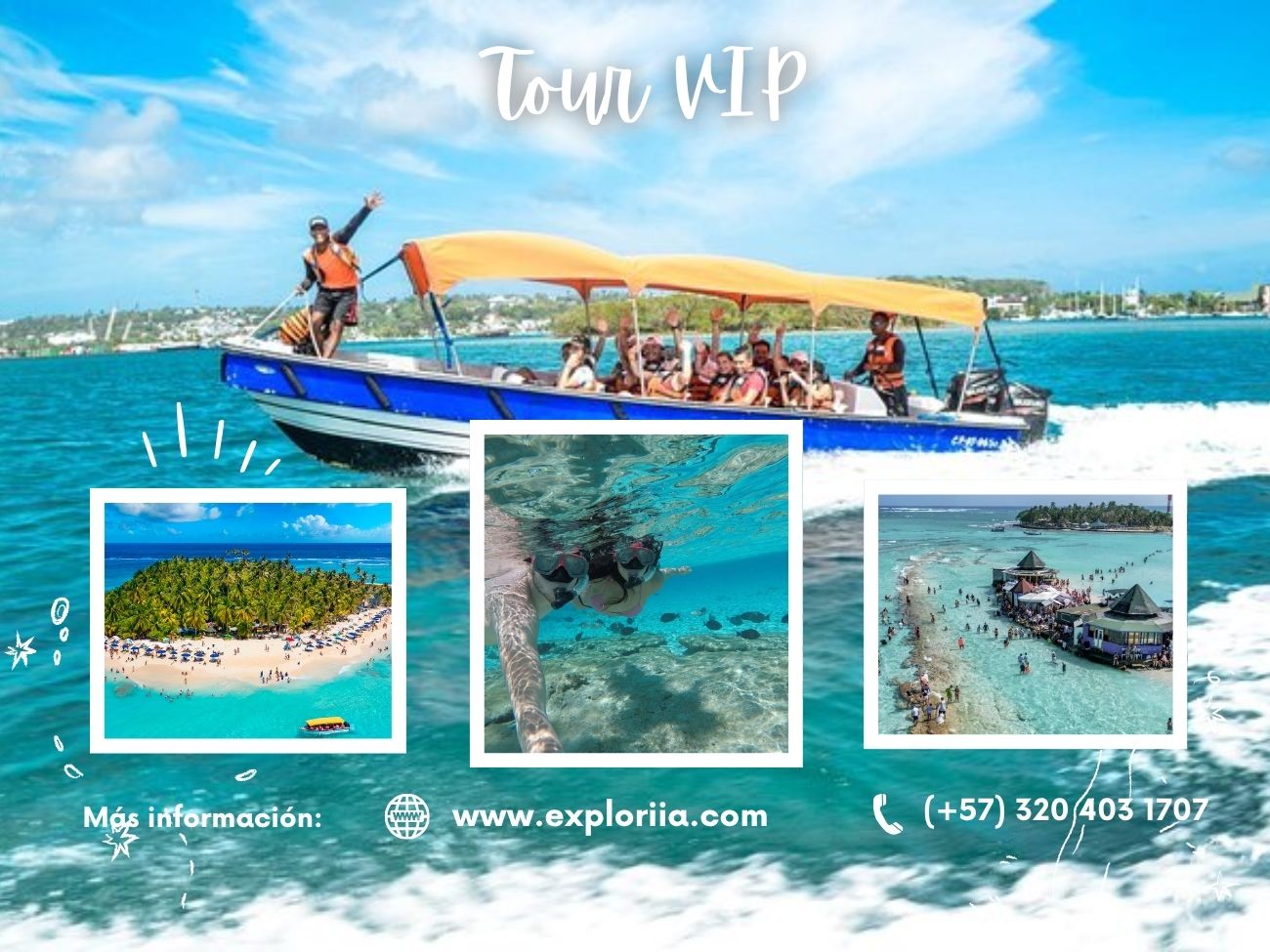Tour VIP en San Andrés Islas: Johnny Cay y Acuario | Exploria®