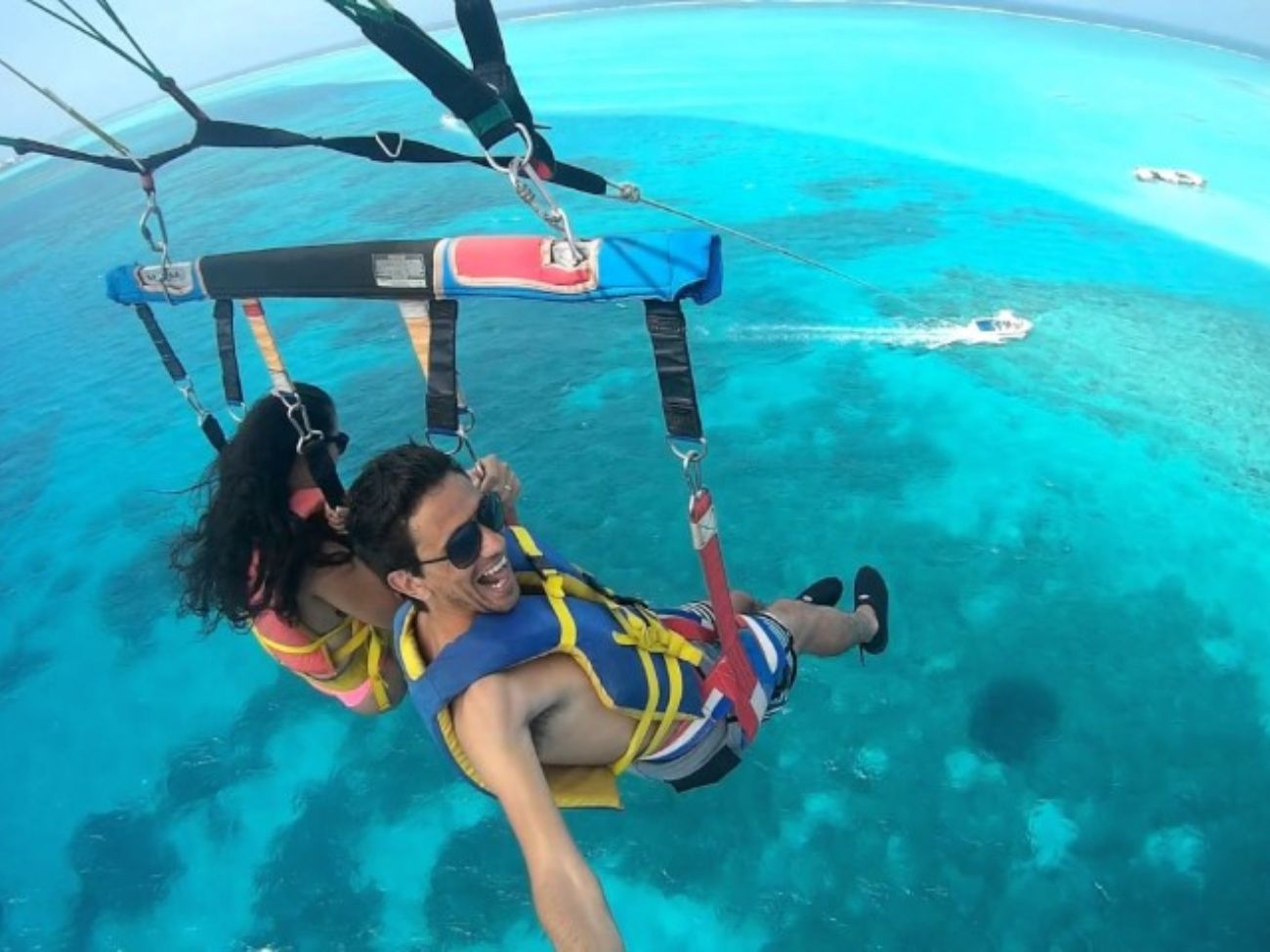 Vista Parasail San Andrés