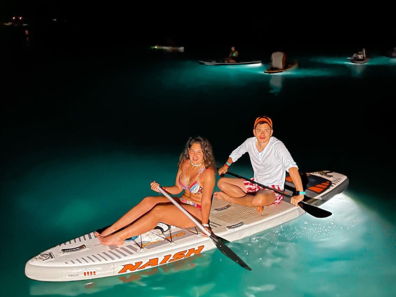 Paddle Board Nocturno San Andrés